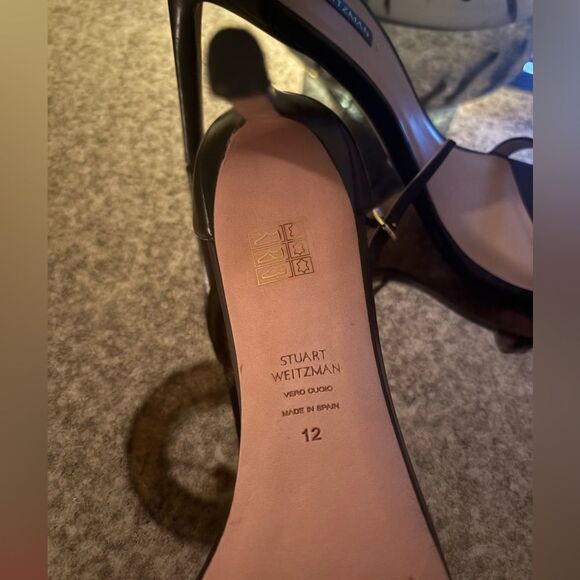 Stuart Weitzman Nudistsong Stiletto Sandal Heels - Picture 8 of 9